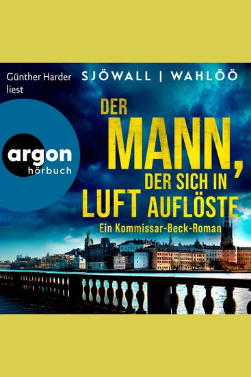 Der Mann der sich in Luft auflöste: Ein Kommissar-Beck-Roman - Martin Beck ermittelt Band 2 (Ungekürzte Lesung) - cover