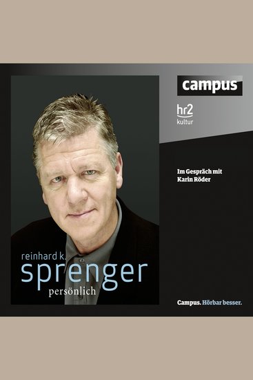 Sprenger persönlich - im Gespräch mit Karin Röder - cover