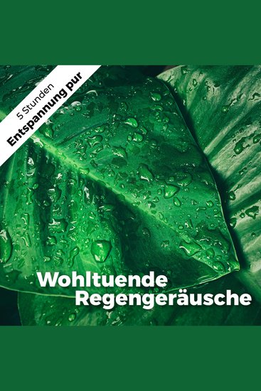 Wohltuende Regengeräusche - Ideal zum Entspannen Einschlafen Konzentrieren oder Ausruhen Die besten Naturklänge zum Stressabbau 5 Stunden Regen - cover
