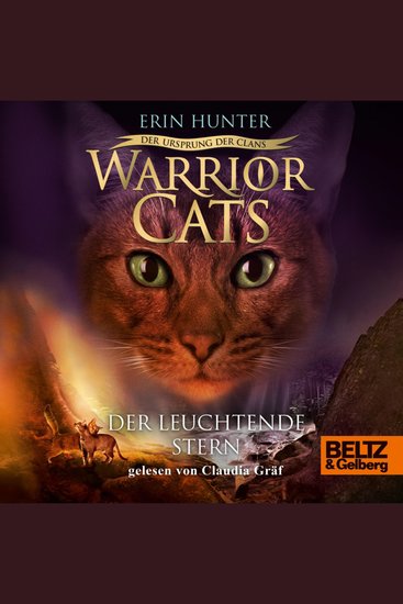 Warrior Cats - Der Ursprung der Clans Der Leuchtende Stern - Staffel V Band 4 - cover