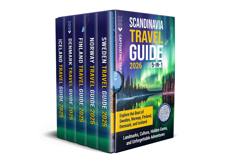 Scandinavia Travel Guide 5-in-1 - Explore the Best of Sweden Norway Finland Denmark and Iceland—Landmarks Culture Hidden Gems and Unforgettable Adventures - cover