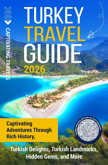 Turkey Travel Guide - Captivating Adventures through Rich History Turkish Delights Turkish Landmarks Hidden Gems and More - cover