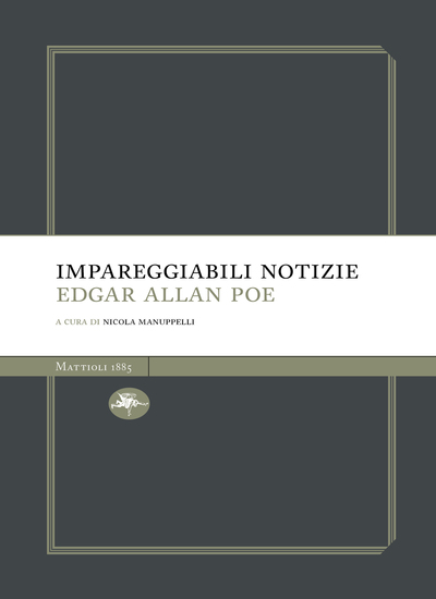 Impareggiabili notizie - cover