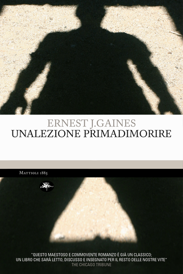 Una lezione prima di morire - cover
