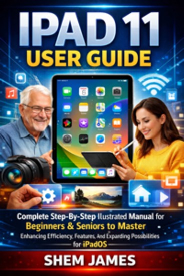 iPad 11 User Guide - Complete Step-By-Step Illustrated Manual for Beginners & Seniors to Master and Your Enhancing Efficiency Features And Expanding Possibilities for iPadOS - cover