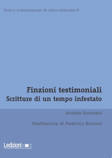 Finzioni testimoniali - Scritture di un tempo infestato - cover