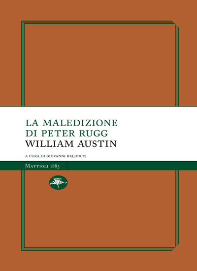 La maledizione di Peter Rugg - cover