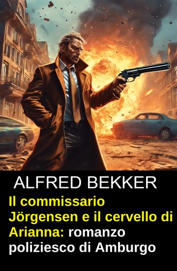 Il commissario Jörgensen e il cervello di Arianna: romanzo poliziesco di Amburgo - cover