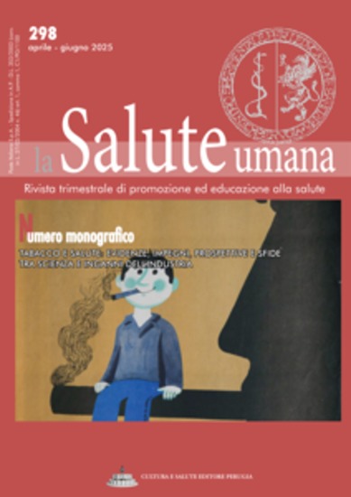 Tabacco e salute: evidenze impegni prospettive e sfide tra scienza e inganni dell'industria - cover