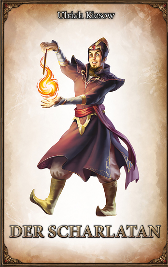 DSA 1: Der Scharlatan - Das Schwarze Auge Roman Nr 1 - cover