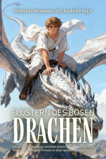 Flüstern des bösen Drachen - Die verbotene Romanze zwischen einem Drachenwandler und einem menschlichen Prinzen in einer epischen Fantasiewelt - cover