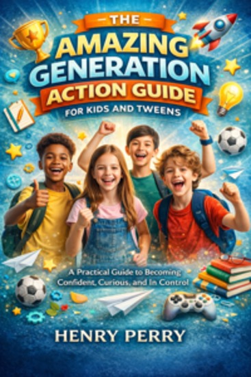 The Amazing Generation Action Guide for Kids and Tweens - A Practical Guide to Becoming Confident Curious and In Control - cover