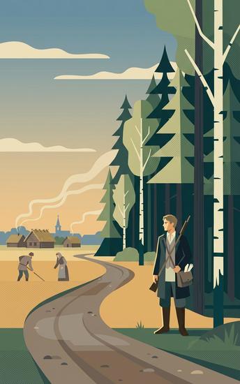 Metsämiehen muistelmia - Rikastettu painos Nuoren miehen kamppailu perinteen ja edistyksen välillä - cover