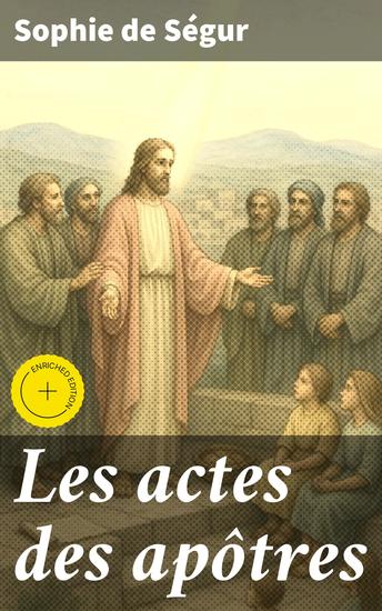 Les actes des apôtres - Édition enrichie Exploration biblique de foi et de courage avec Sophie de Ségur - cover