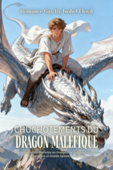Chuchotement du Dragon Maléfique - Une romance interdite entre un changeur de dragon et un prince humain dans un monde fantastique épique - cover