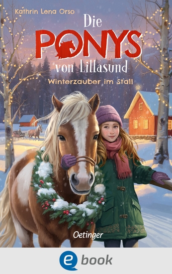 Die Ponys von Lillasund 3 Winterzauber im Stall - cover