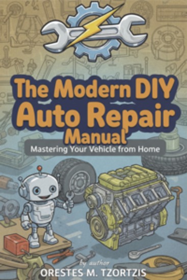 The Modern DIY Auto Repair Manual - Fix Your Car at Home with Step-by-Step Instructions and Money-Saving Tips - cover
