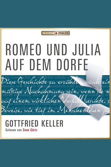 Romeo und Julia auf dem Dorfe - cover