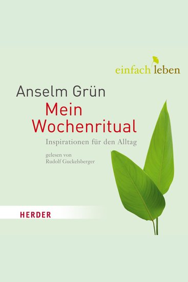 Einfach leben - Mein Wochenritual - Inspiration für den Alltag - cover