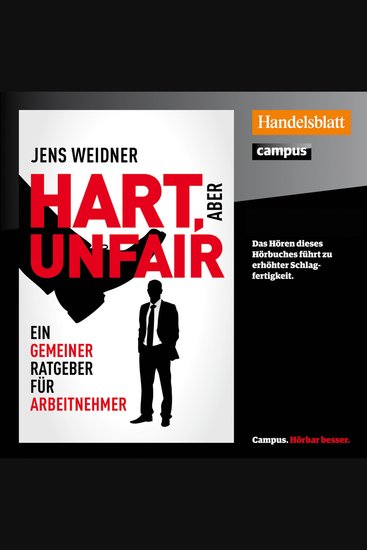 Hart aber unfair - Ein gemeiner Ratgeber für Arbeitnehmer Die Lektüre dieses Buches führt zu erhöhter Schlagfertigkeit - cover