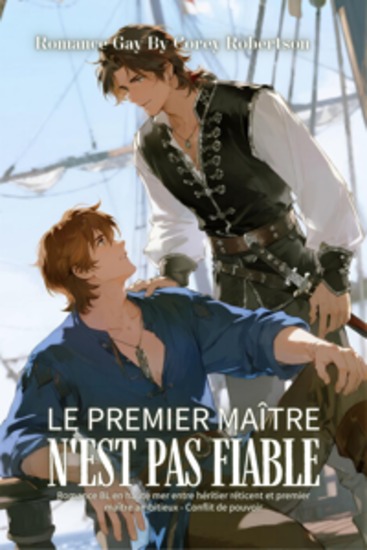 Romance Gay : Le Premier Maître n'est pas Fiable - Romance BL en haute mer entre héritier réticent et premier maître ambitieux - Conflit de pouvoir - cover