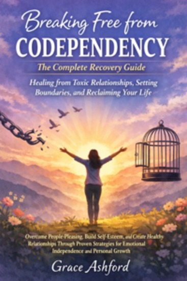 Breaking Free from Codependency: The Complete Recovery Guide to Healing from Toxic Relationships Setting Boundaries and Reclaiming Your Life - Overcome People-Pleasing Build Self-Esteem and Create Healthy Relationships Through Proven Strategies for Emotional Independence and Personal Growth - cover