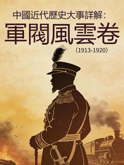 中國近代歷史大事詳解：軍閥風雲卷（1913-1920） - 繁體中文版 - cover