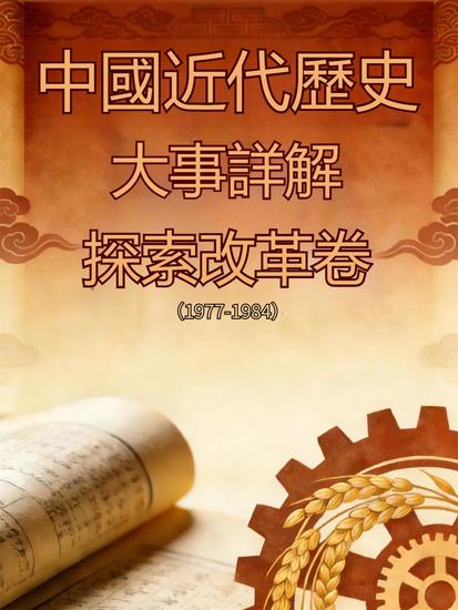 中國近代歷史大事詳解：探索改革卷（1977-1984） - 繁體中文版 - cover
