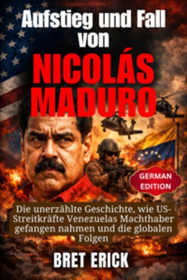 Aufstieg und Fall von Nicolás Maduro - Die unerzählte Geschichte wie US-Streitkräfte Venezuelas Machthaber gefangen nahmen und die globalen Folgen - cover