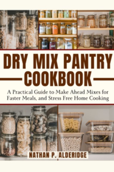 Dry Mix Pantry Cookbook - A Practical Guide to Make Ahead Mixes for Faster Meals and Stress Free Home Cooking - cover