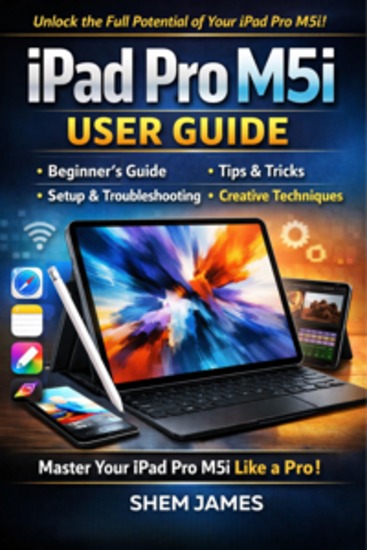 Ipad Pro M5i User Guide - Ultimate Step-by-Step Manual for Mastering Features Setup Multitasking Apple Pencil Troubleshooting and Creative Tools on Tab - cover