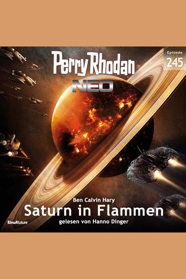 Perry Rhodan Neo 245: Saturn in Flammen - cover
