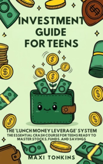 Investment And Career Guides For Teens - The 'Lunch Money Leverage' System: The Essential Crash Course for Teens Ready to Master Stocks Funds and Savings - cover