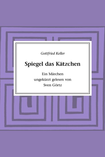 Spiegel das Kätzchen - Ein Märchen - cover