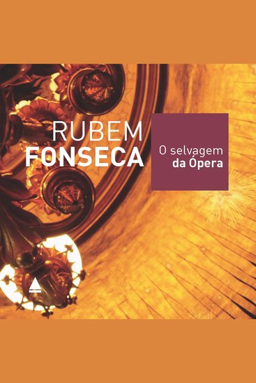 O selvagem da ópera - cover