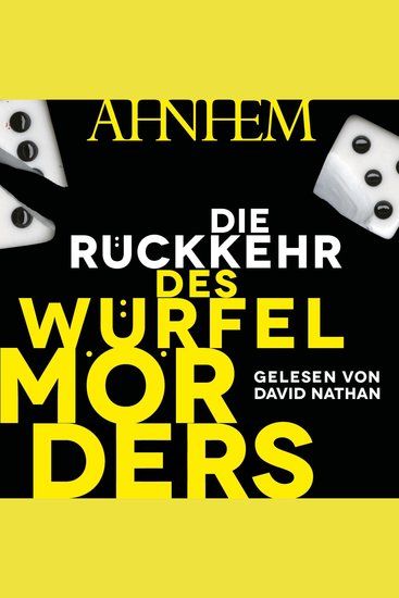 Die Rückkehr des Würfelmörders (Ein Fabian-Risk-Krimi 5) - cover