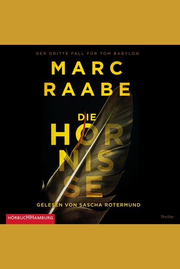 Die Hornisse (Tom Babylon-Serie 3) - cover