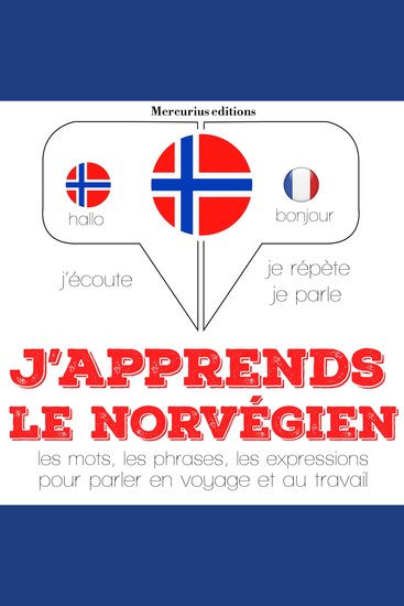 J'apprends le norvégien - Ecoute répète parle : méthode de langue - cover