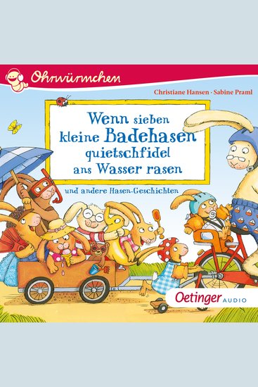 Wenn sieben kleine Badehasen quietschfidel ans Wasser rasen und andere Hasen-Geschichten - cover