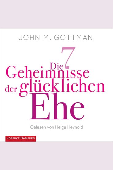 Die 7 Geheimnisse der glücklichen Ehe - cover