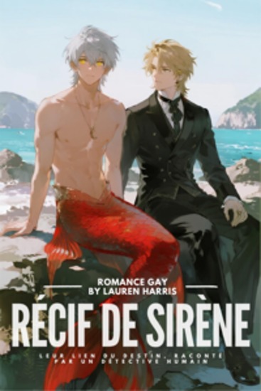 Romance Gay : Récif de Sirène - Une romance éternelle entre un Dieu Marin ancien & une Entité nouvelle - Leur lien du destin raconté par un détective humain - cover