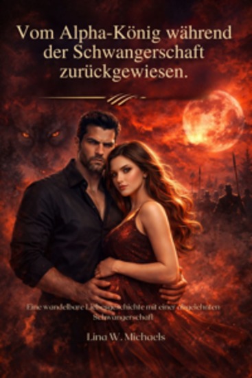 Vom Alpha-König während der Schwangerschaft zurückgewiesen - Eine wandelbare Liebesgeschichte mit einer abgelehnten Schwangerschaft - cover