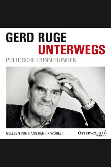 Unterwegs - Politische Erinnerungen - cover