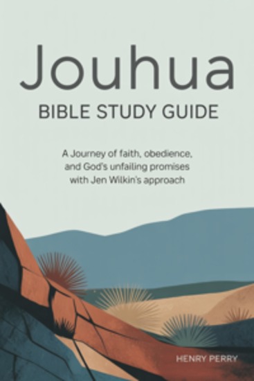 Joshua Bible Study Guide - A Journey of Faith Obedience and God’s Unfailing Promises with Jen Wilkin’s Approach - cover