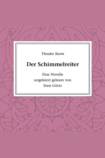 Der Schimmelreiter - Eine Novelle - cover