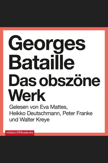 Das obszöne Werk - cover