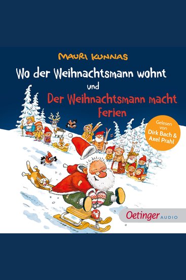 Wo der Weihnachtsmann wohnt und Der Weihnachtsmann macht Ferien - cover
