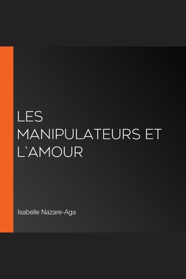 Les manipulateurs et l'amour - cover
