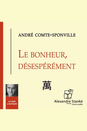 Le bonheur désespérément - cover