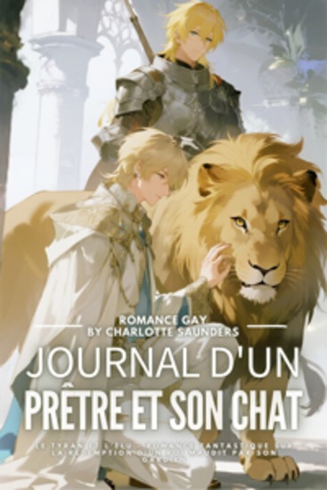 Romance Gay : Journal d'un Prêtre et son Chat - Le Tyran et l'Élu - Romance Fantastique sur la Rédemption d'un Roi Maudit par son Gardien - cover